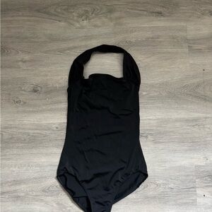 Black Halter Dance Leotard
